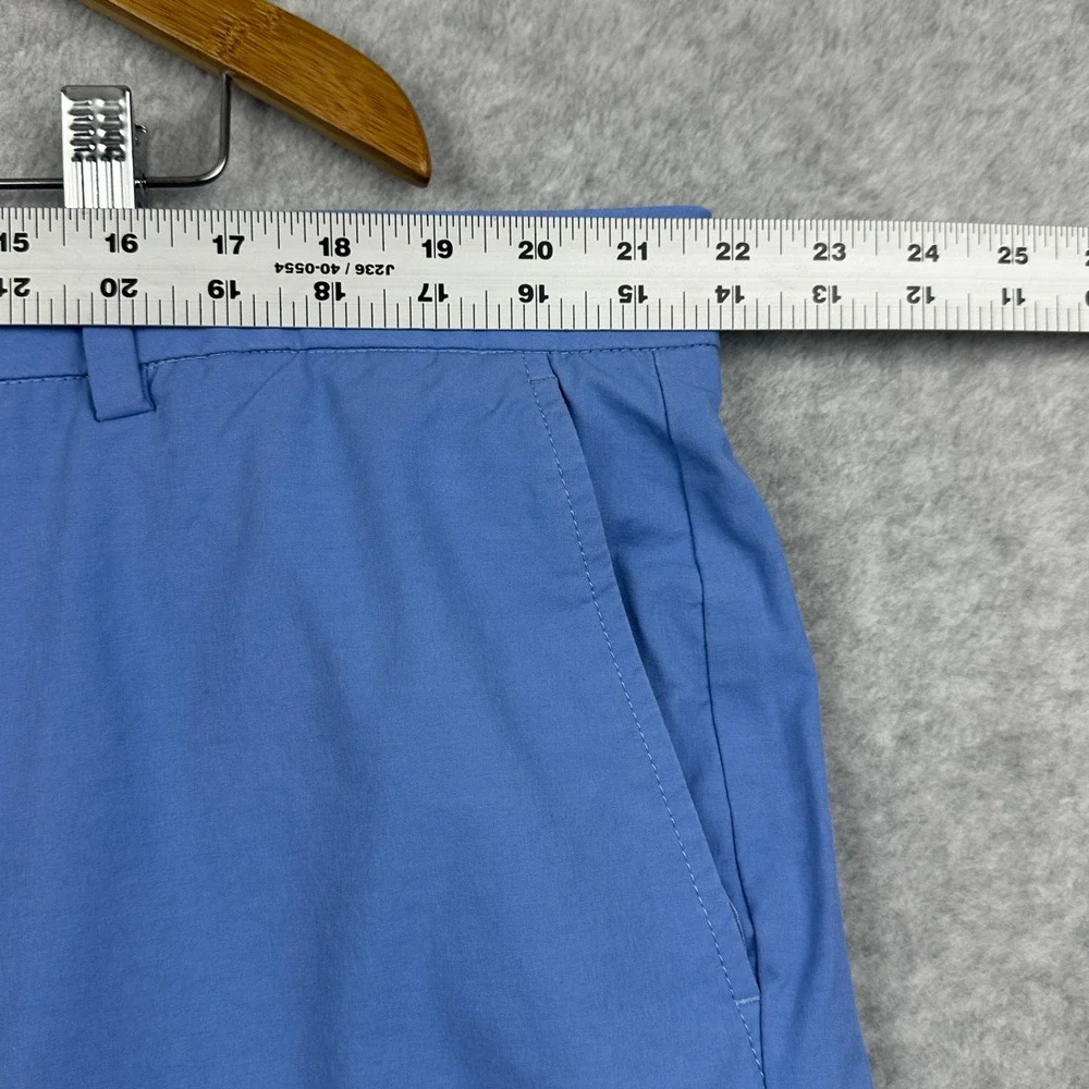 Vineyard Vines On-The-Go Shorts Mens 42 Blue Cotton 9" Inseam - Picture 4 of 7